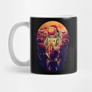 Astronaut Thanks Giving T0 Alien Mug